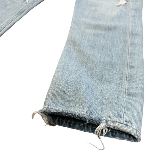 Agolde Riley High Rise Straight Crop - Picture 12 of 16